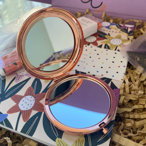 Rose Gold Compact Mirror