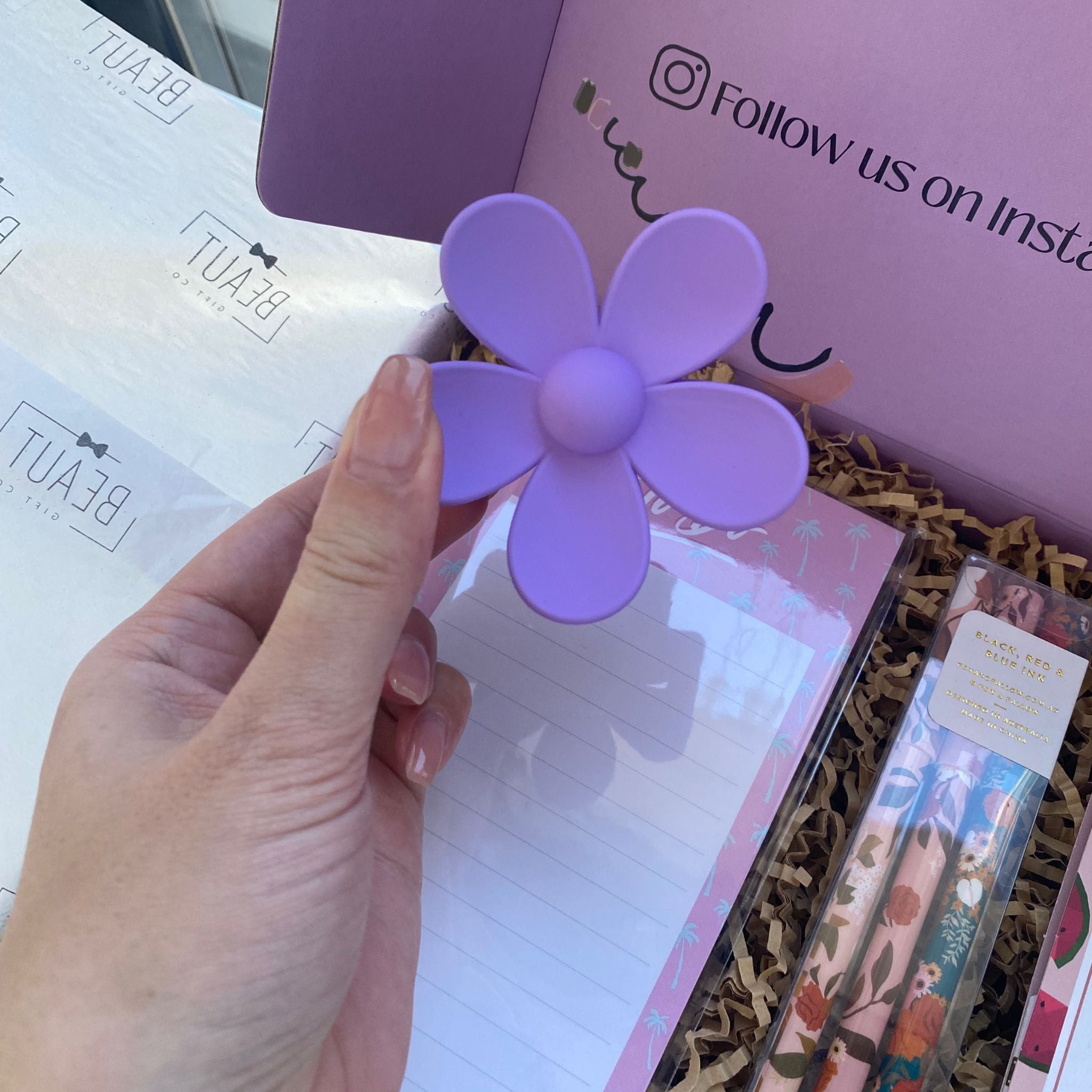 Flower Hair Clip