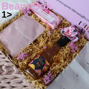 A beautifully curated, affordable Beaut Box filled with unique treats and surprises. Perfect for any occasion, valued over $69