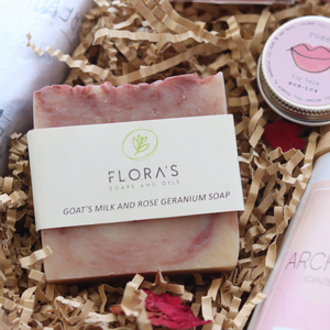 rose handmade soap