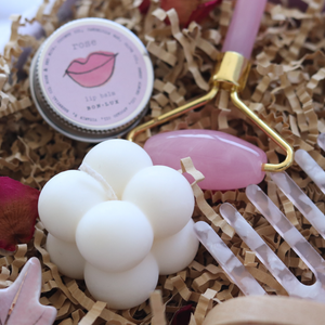 white mini bubble candle