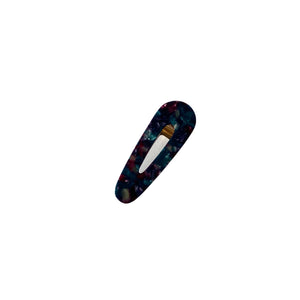 dark multi colour hair clip