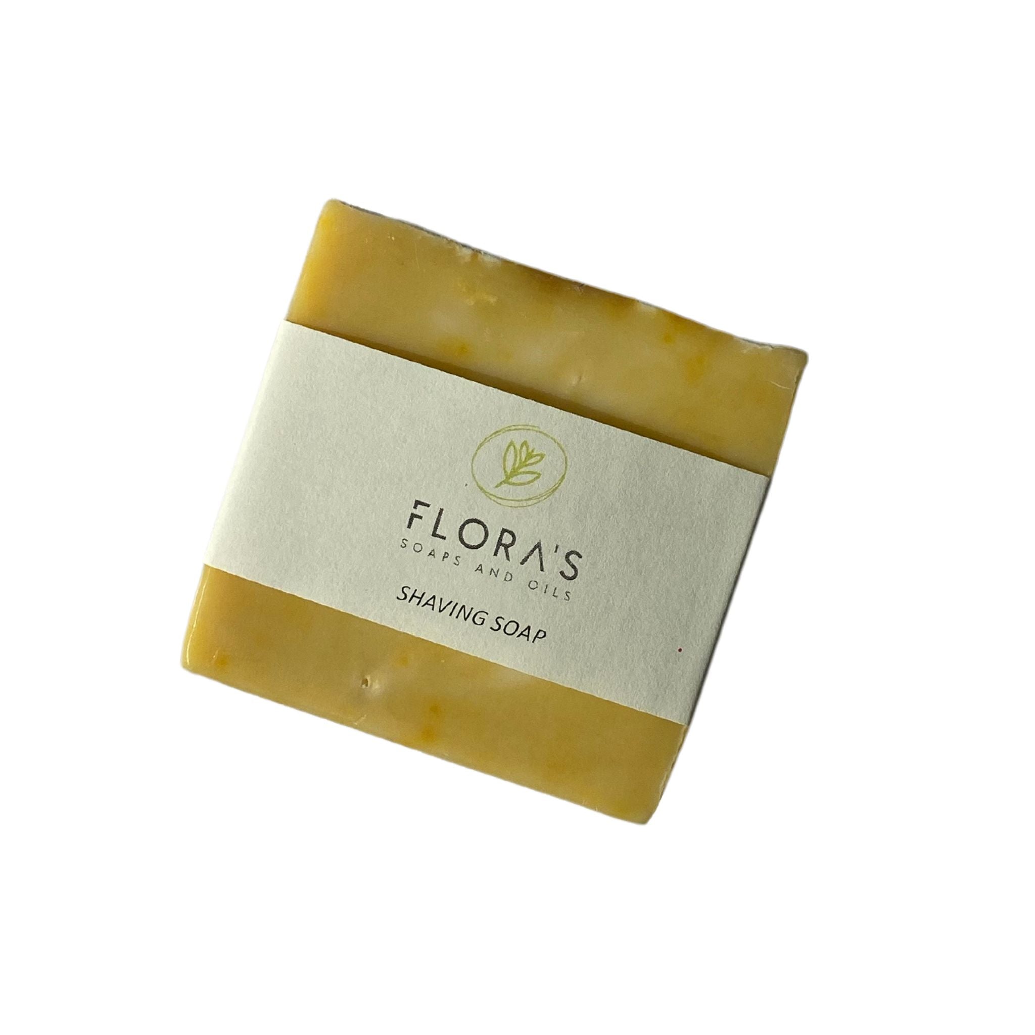 Eco-friendly Shaving Soap Bar with Cedarwood and Clove essential oils, perfect for a smooth, irritation-free shave.