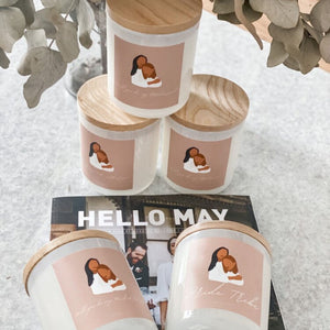 bride tribe candles