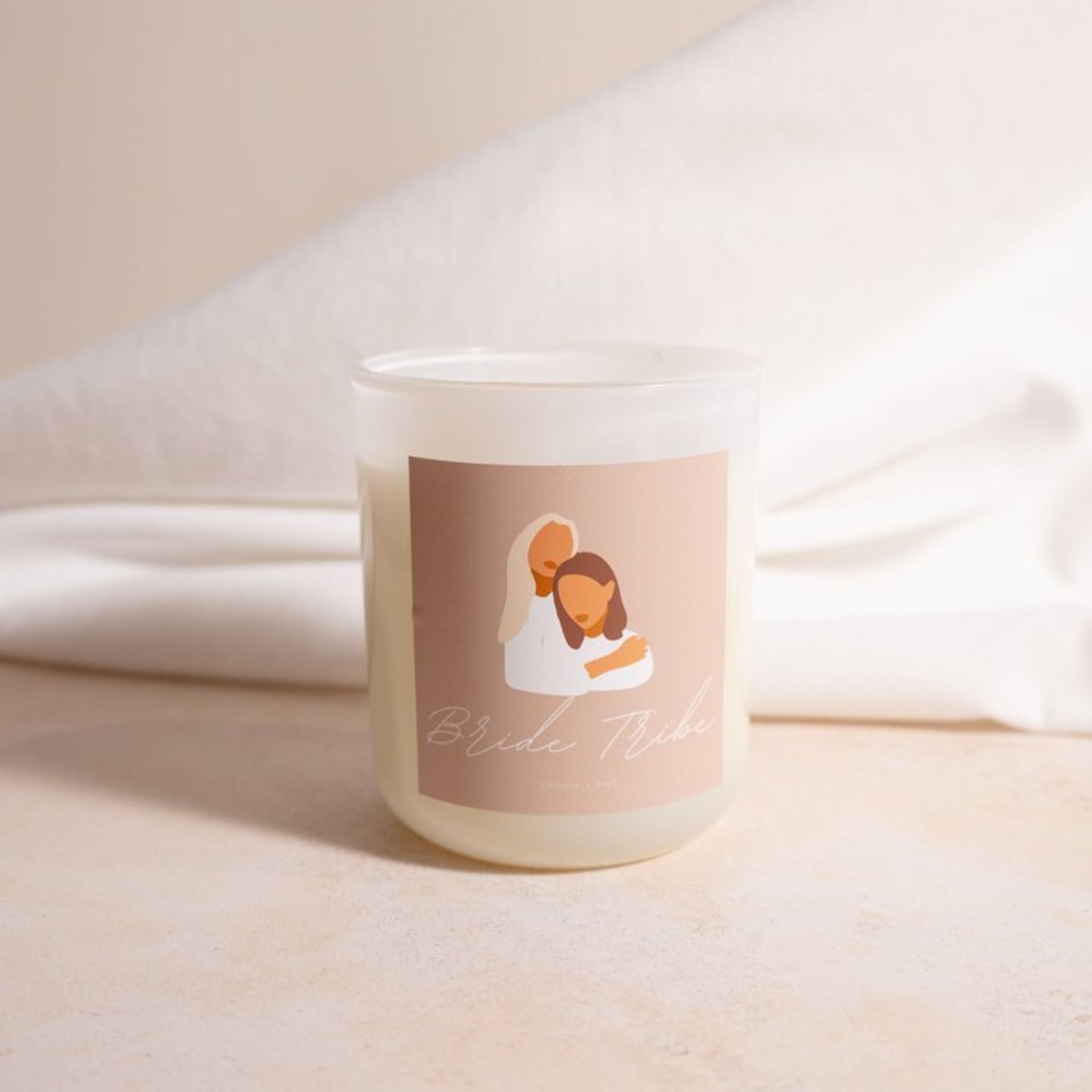 bride tribe candle 