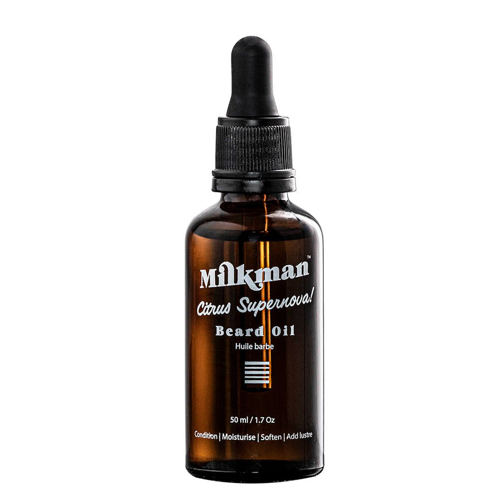 milk man beard oil 50ml citrus flavour